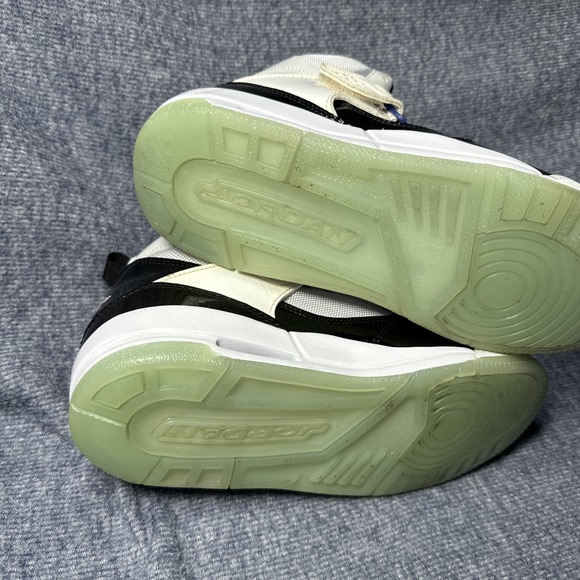 Nike Air Jordan Flight 45 High Concord White, Black Blue Basketball Boys Size 5Y - Picture 10 of 11